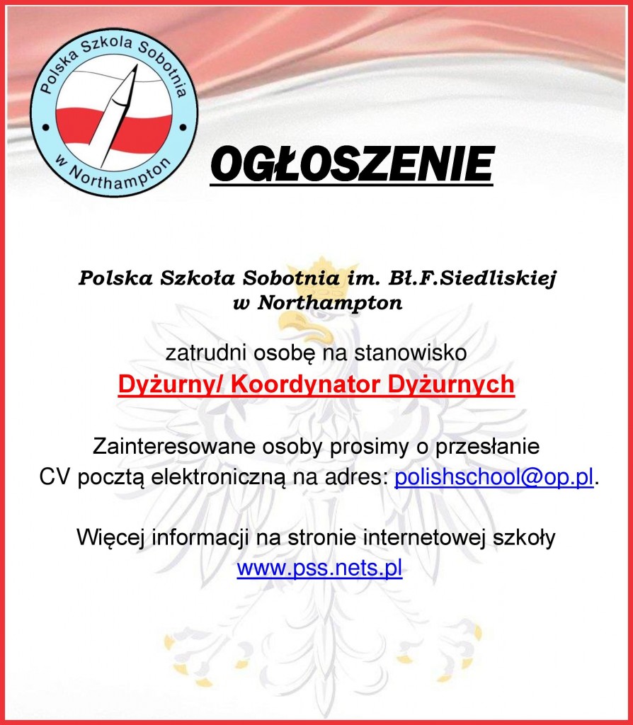 ogloszenie dyzurny