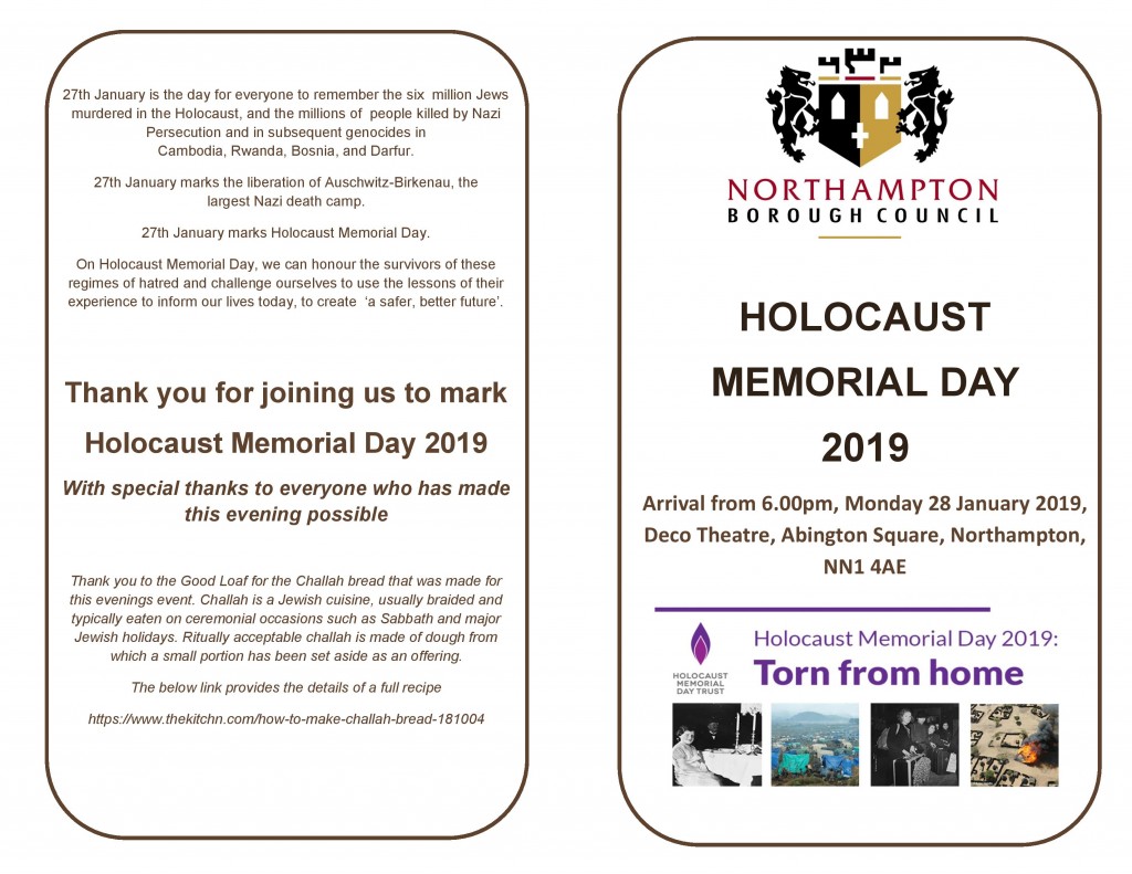 Holocaust Memorial 2019 - Programme - Final-page-001