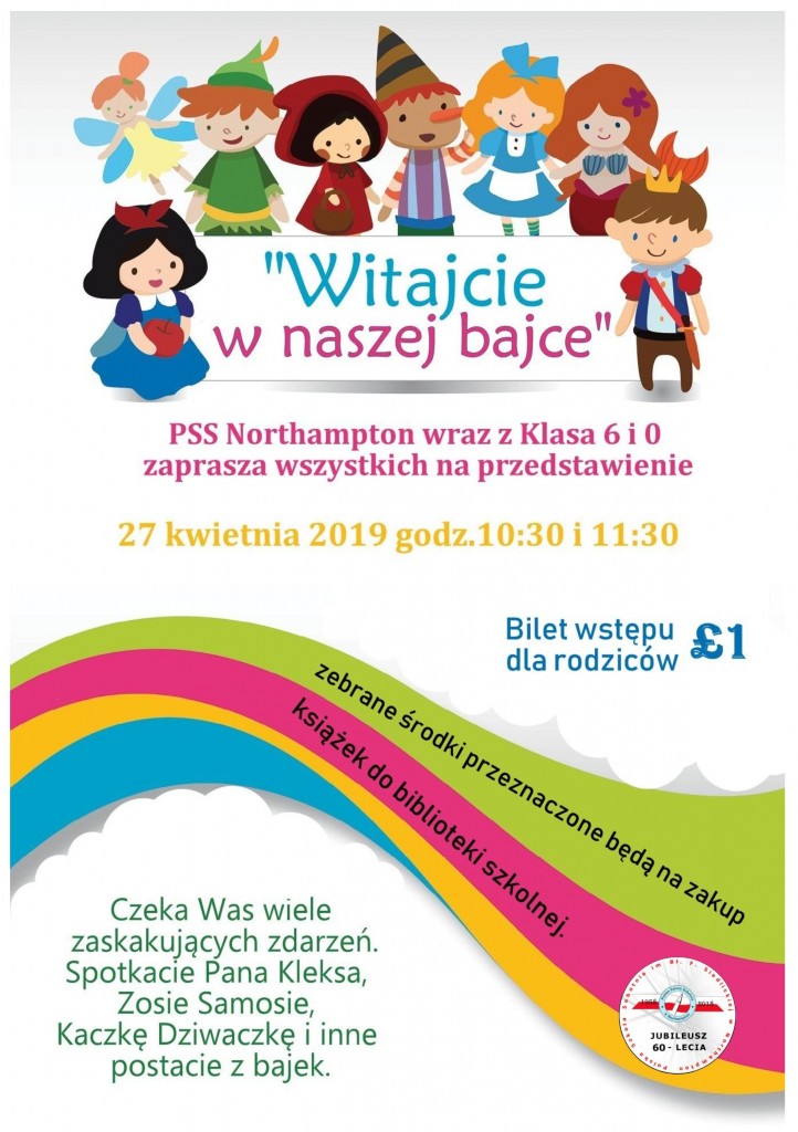 plakat witajcie w bajce 27.04