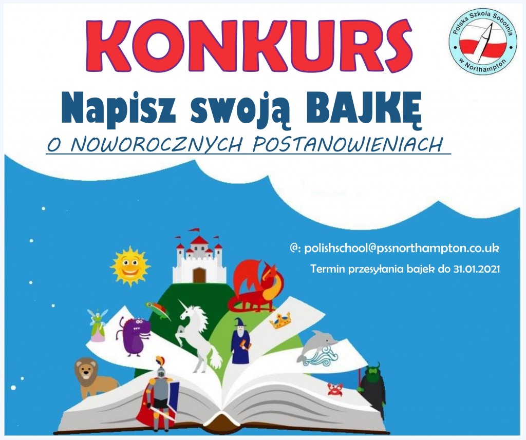 Konkurs na Bajke o Noworocznych Postanowieniach